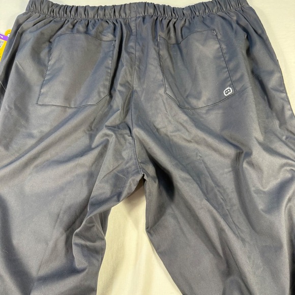 WonderWink WonderWork XL Tall Pewter Gray Womens Scrub Pants Classic‎ Fit - Picture 12 of 12